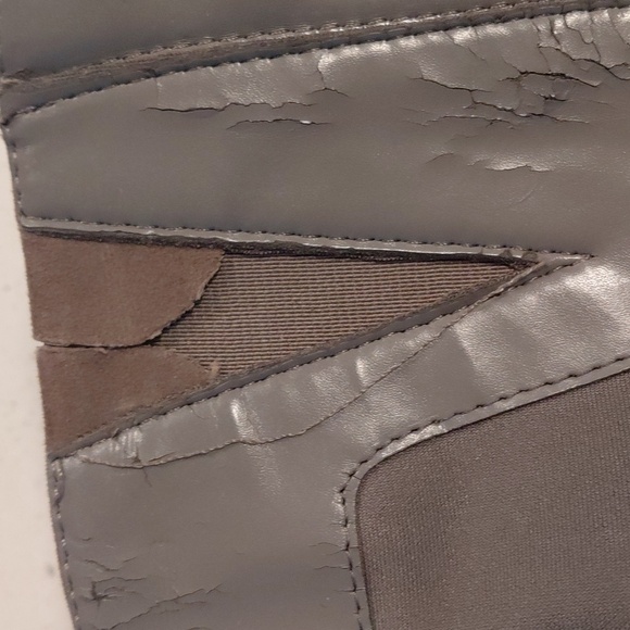 Bandolino Taupe Suede Over-the-Knee Tassel Boots - Picture 8 of 8